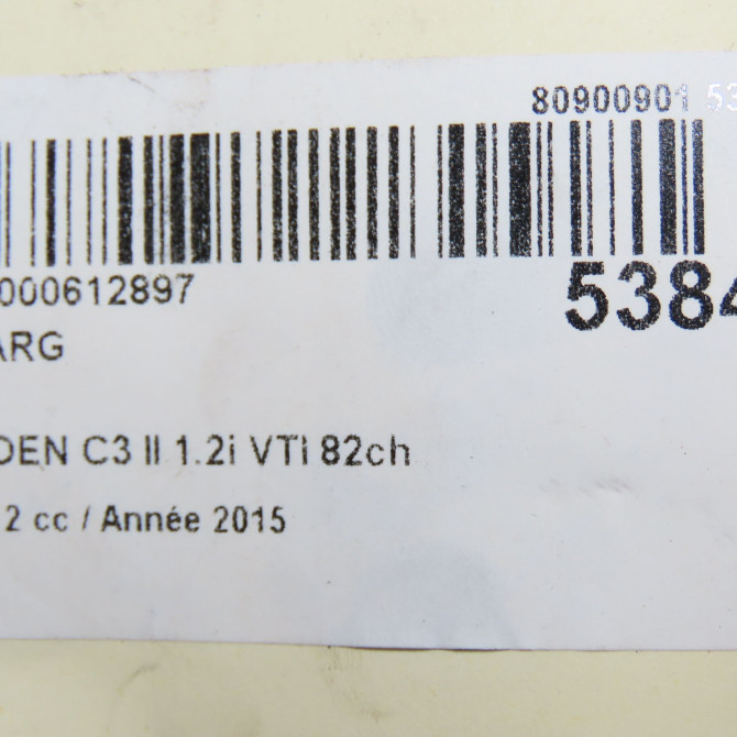 Feu arrière gauche occasion CITROEN C3 II Phase 2 03-2013->12-2016 1.2i VTI 82ch 9803928880 6