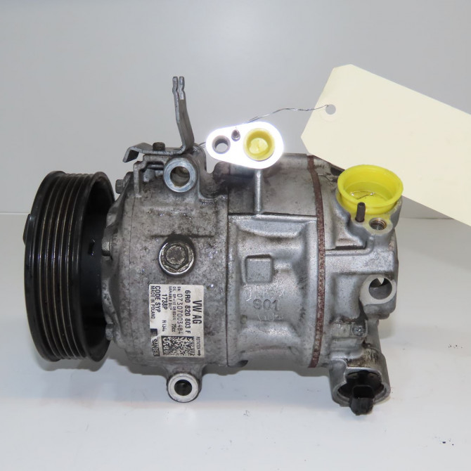 Compresseur air conditionne occasion VOLKSWAGEN POLO V POLO V Phase 1 2009-09-01->2014-05-31 1.2 60ch 6R0820803F 3