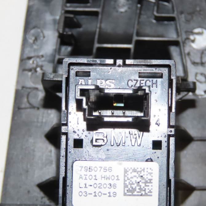 Commande lève-glace porte avant droite occasion B.M.W. 61317950756 3