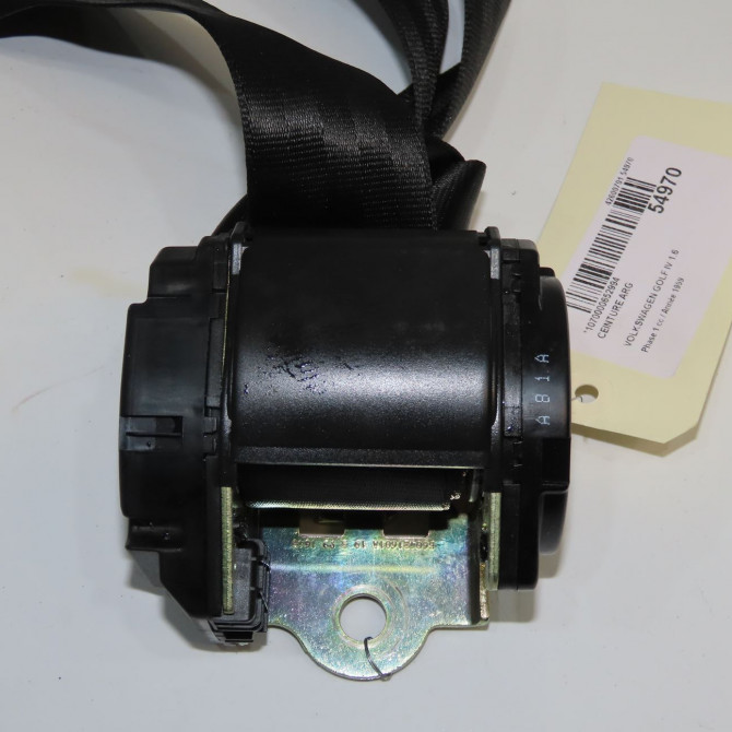 Ceinture arrière gauche occasion VOLKSWAGEN GOLF IV GOLF IV Phase 1 1998-01-01->2005-06-30 1.6 16v 1J6857805GHCP 2