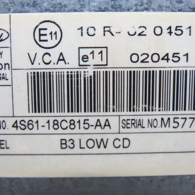 Autoradio occasion FORD FIESTA V Phase 1 09-2002->10-2005 1.6i 100ch 1361792 4