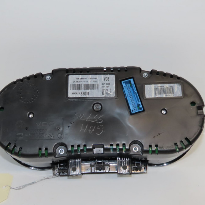 Compteur occasion VOLKSWAGEN POLO V POLO V Phase 1 2009-09-01->2014-05-31 1.2 60ch 6R0920860M 2