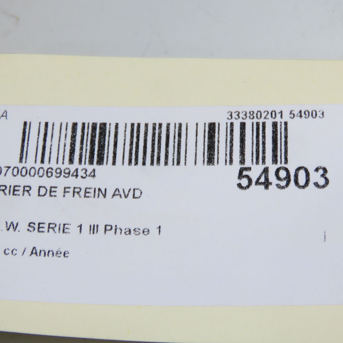 Etrier de frein avant droit occasion B.M.W. 7