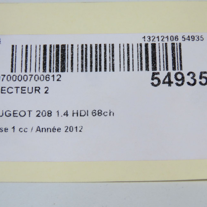 occasion PEUGEOT 208 208 Phase 1 2012-03-01->2015-09-30 1.4 HDI 68ch 5