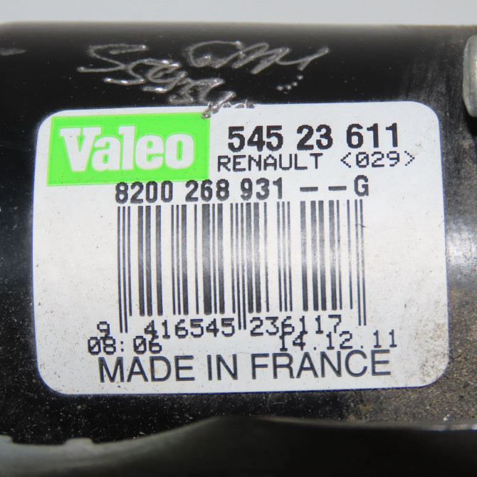 Moteur essuie-glace avant occasion RENAULT CLIO III Phase 2 03-2009->12-2014 7701061590 4