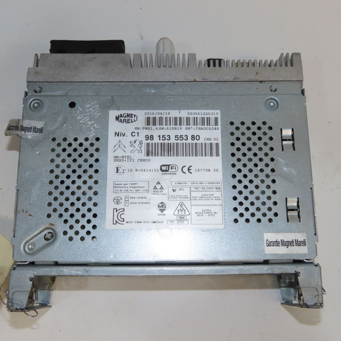 Autoradio occasion CITROEN C3 II Phase 2 03-2013->12-2016 1.6 BlueHDi 75ch 9816246080 3