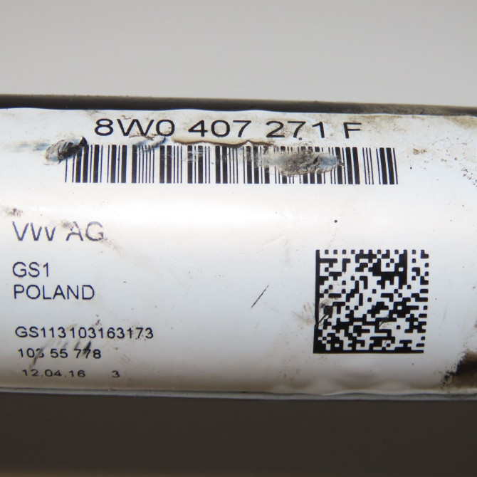 Transmission avant gauche occasion  8W0407271P 4