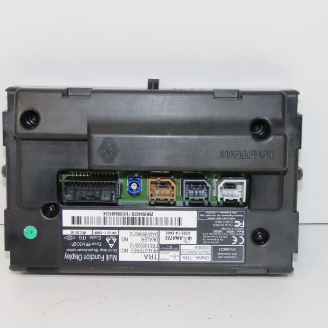 Afficheur digital occasion RENAULT ZOE Phase 1 10-2012->... ELEC 2