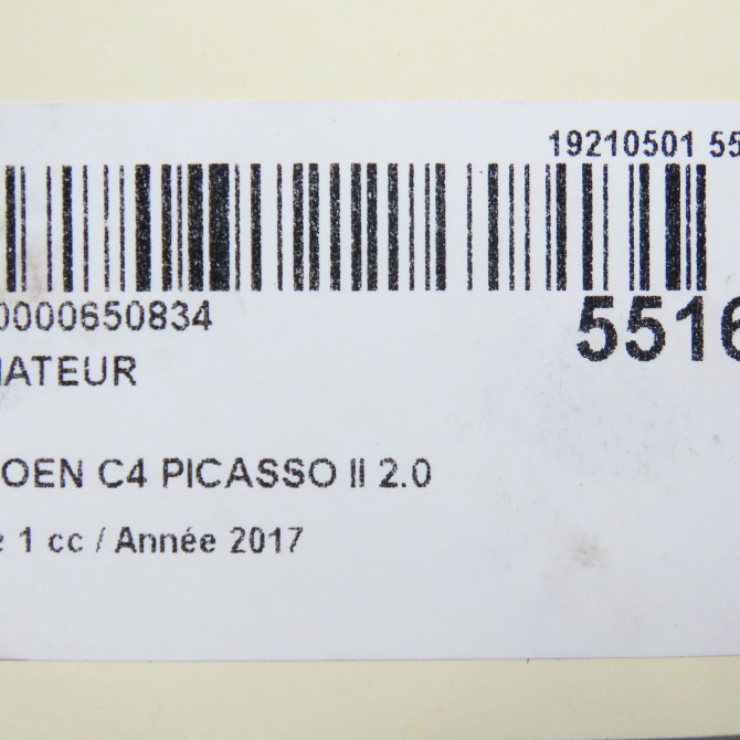 Radiateur occasion CITROEN C4 PICASSO II Phase 1 04-2013->... 2.0 BlueHDi 150ch 9678711180 5