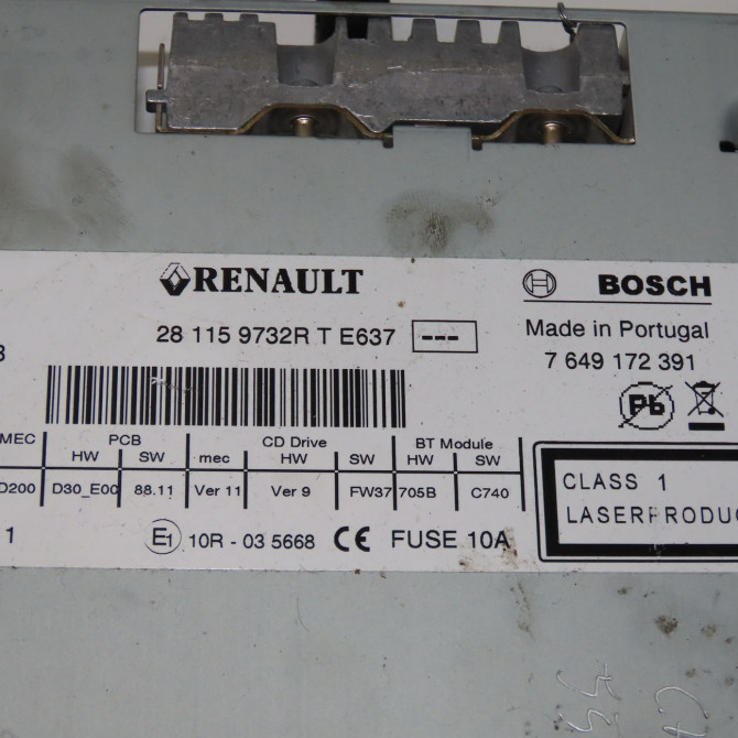 Autoradio occasion  281159884R 5