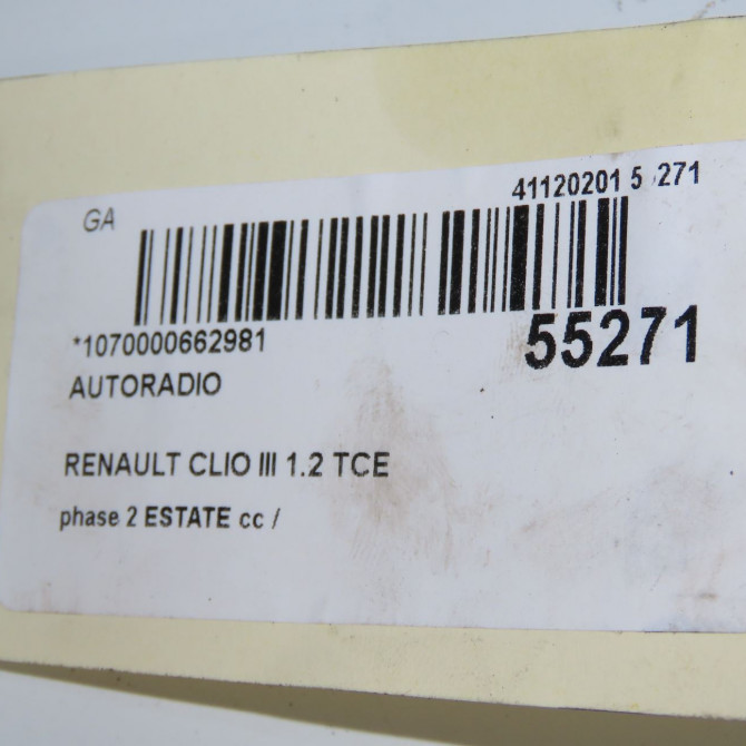 Autoradio occasion  281159884R 7