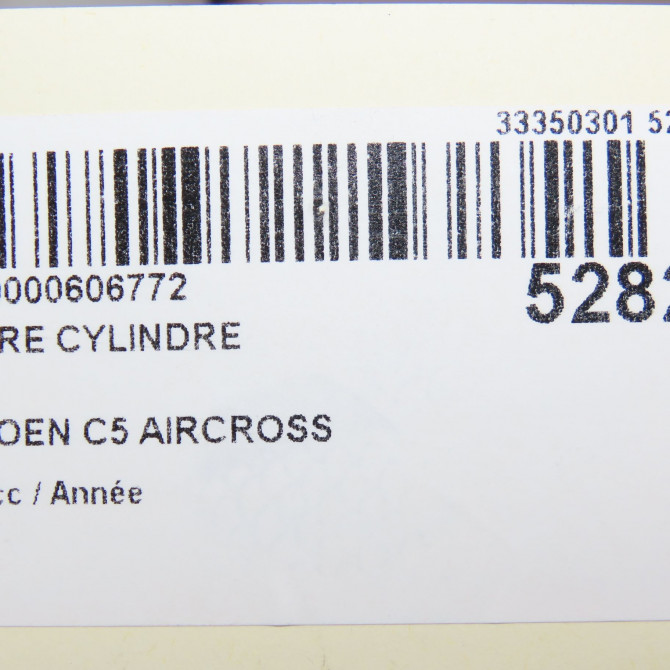 Maitre cylindre occasion CITROEN C5 AIRCROSS 1638051480 6