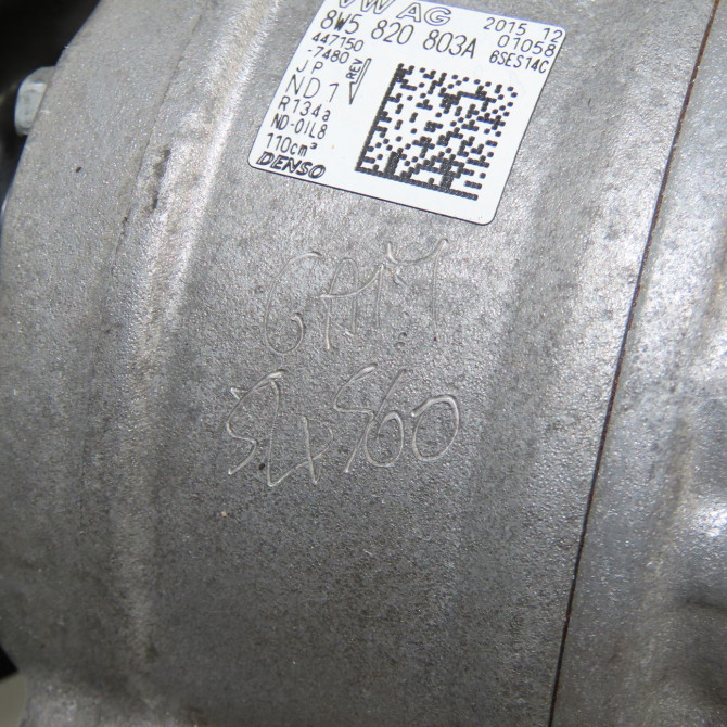 Compresseur air conditionne occasion  4M0820803 8