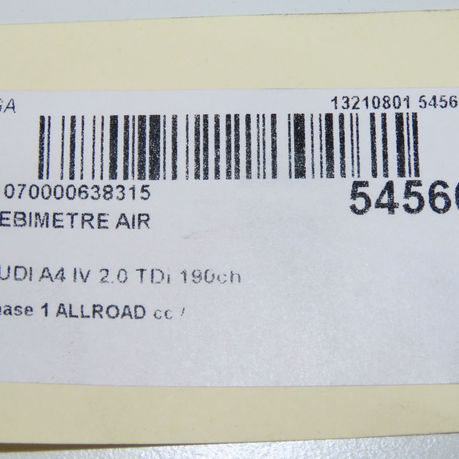 Debimetre air occasion  3L906461A 8