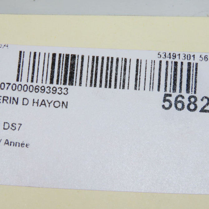 Verin droit hayon occasion DS DS7 9835674880 7