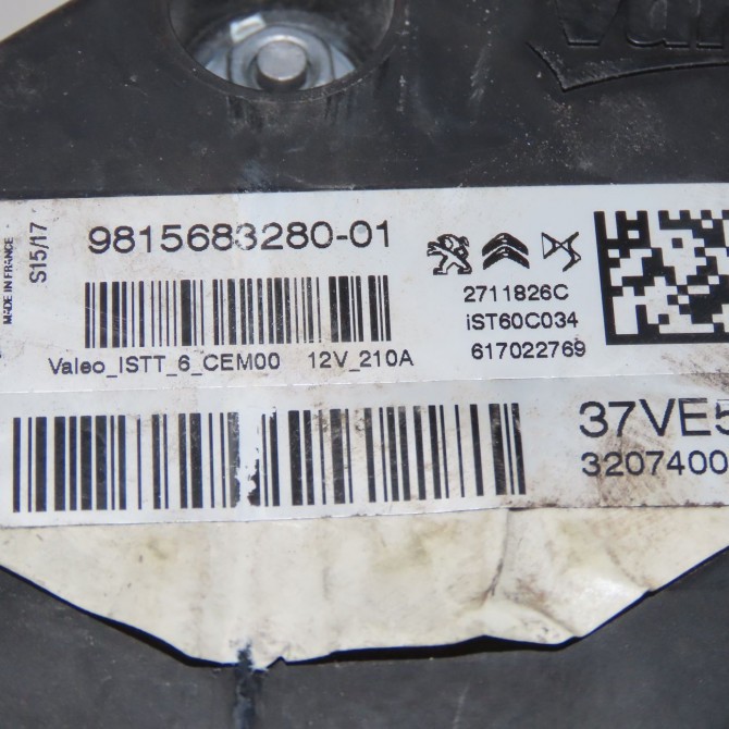 Alternateur occasion DS DS7 9826550280 6