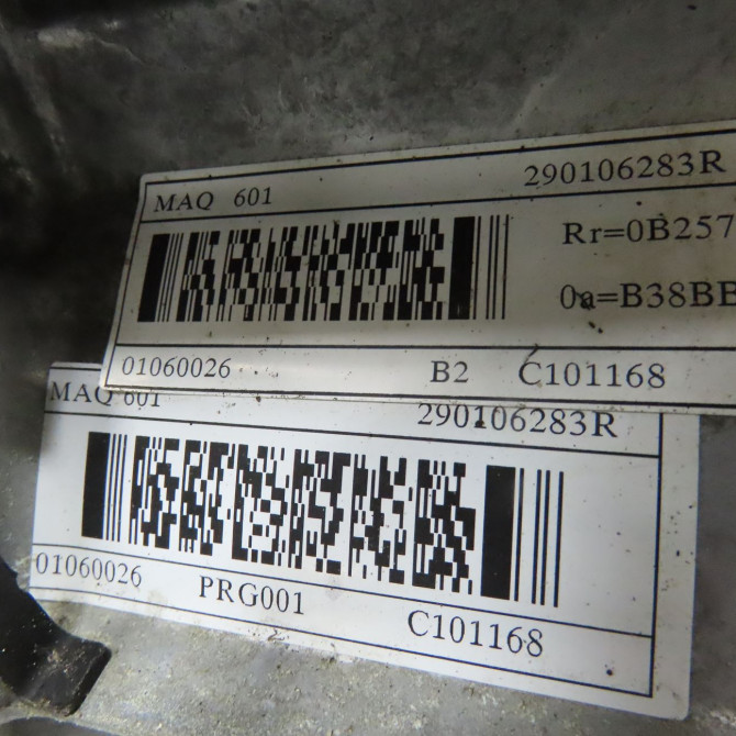 Moteur boite complet occasion RENAULT ZOE Phase 1 10-2012->... ELEC 6