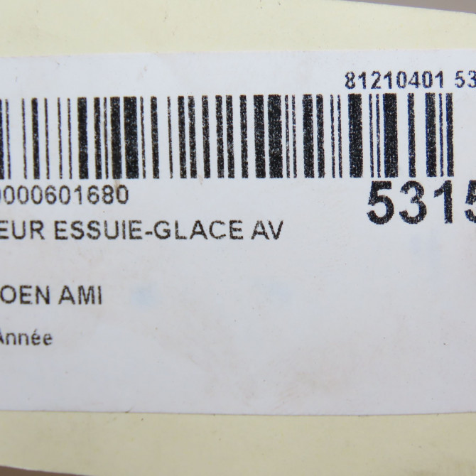 Moteur essuie-glace avant occasion CITROEN 9837551280 5