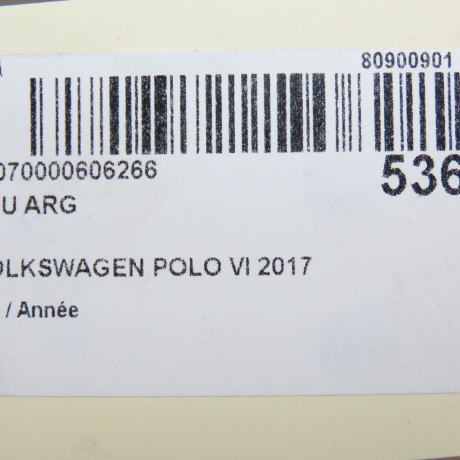 Feu arrière gauche occasion VOLKSWAGEN POLO VI 6C0945095K 6