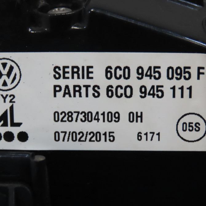 Feu arrière gauche occasion VOLKSWAGEN POLO V Phase 2 02-2014->... 1.2i 90ch 6C0945095K 4