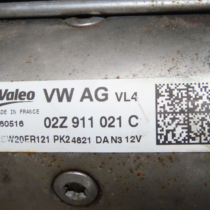 Démarreur occasion VOLKSWAGEN POLO V Phase 2 02-2014->... 1.4 TDI 75ch 2Z911021K 6