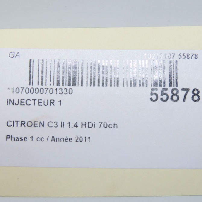 occasion CITROEN C3 II Phase 1 11-2009->02-2013 1.4 HDi 70ch 5