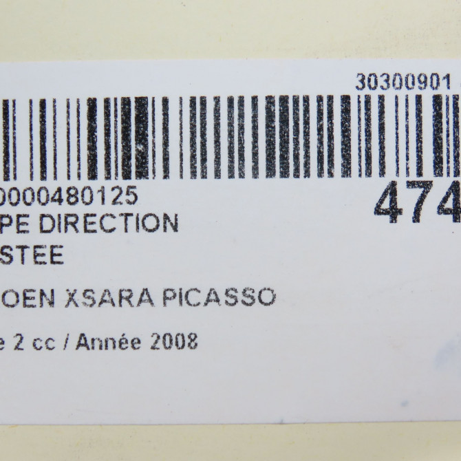 Pompe direction assistee occasion CITROEN XSARA PICASSO Phase 2 02-2004->12-2010 1.6 HDI 110ch 4007WL 8