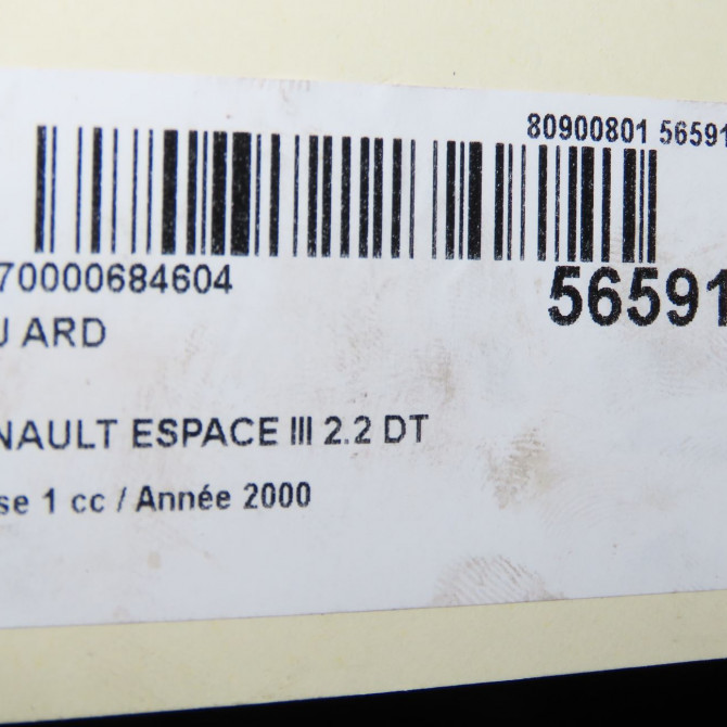 Feu arrière droit occasion RENAULT ESPACE III Phase 1 12-1996->09-2002 2.2 DT 6025370192 5