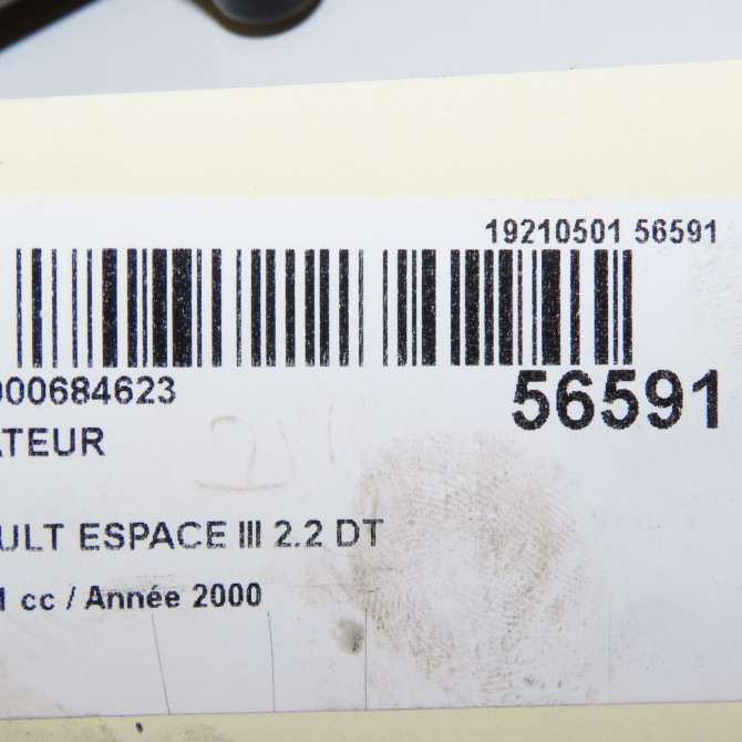 Radiateur occasion RENAULT ESPACE III Phase 1 12-1996->09-2002 2.2 DT 6025372518 5