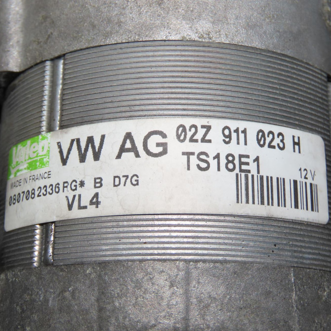 Démarreur occasion VOLKSWAGEN TOURAN I Phase 2 11-2006->09-2010 1.9 TDI 105ch 2Z911023F 6