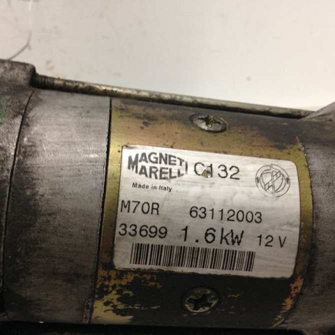 Démarreur occasion FIAT PALIO Phase 1 03-1998->12-2002 3