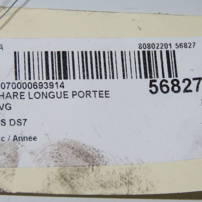 Phare longue portee avant gauche occasion DS DS7 5