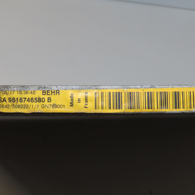 Condenseur clim occasion DS DS7 9816746580 4