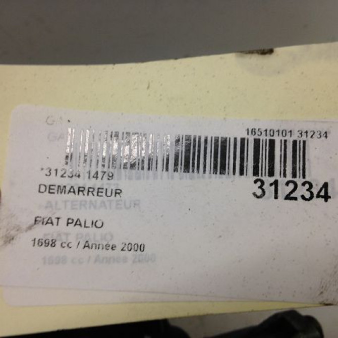 Démarreur occasion FIAT PALIO Phase 1 03-1998->12-2002 5