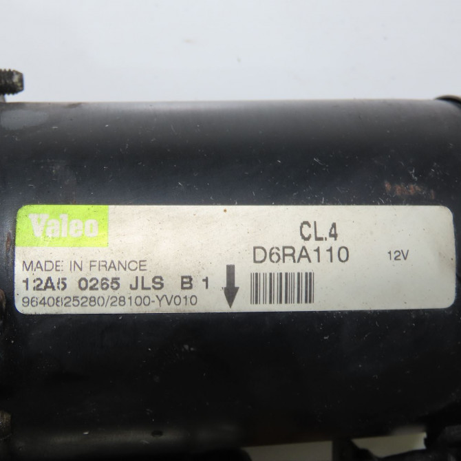 Démarreur occasion PEUGEOT 206 Phase 2 02-2003->02-2009 1.4 HDI 70ch 5802FG 5