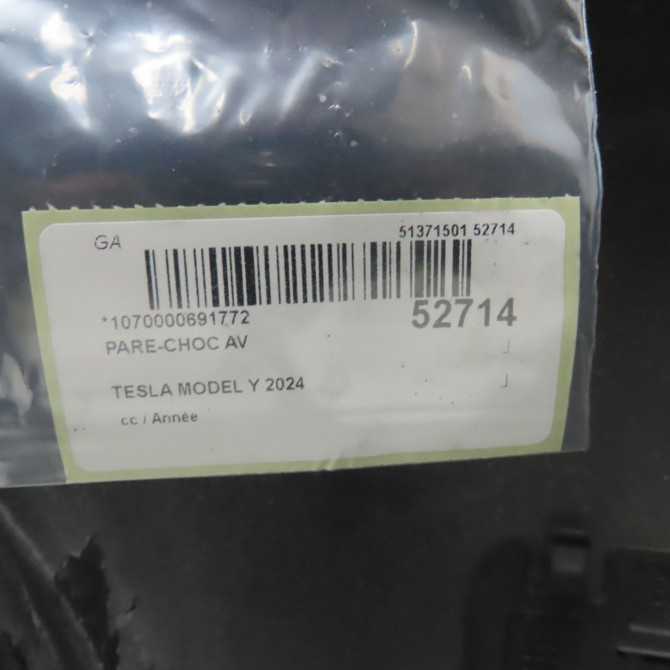 Pare-choc avant occasion TESLA 1493736SCC 4