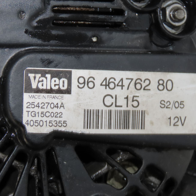 Alternateur occasion PEUGEOT 206 Phase 2 02-2003->02-2009 1.4 HDI 70ch 5705NE 7