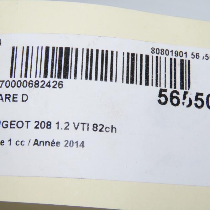 Phare droit occasion PEUGEOT 208 208 Phase 1 2012-03-01->2015-09-30 1.2 VTI 82ch 1685351480 5