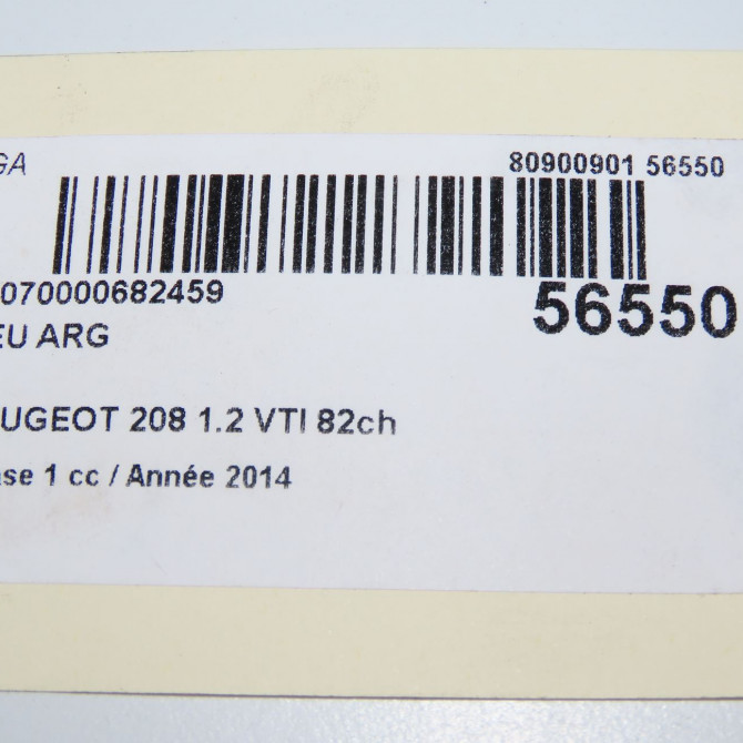 Feu arrière gauche occasion PEUGEOT 208 208 Phase 1 2012-03-01->2015-09-30 1.2 VTI 82ch 9672628280 5