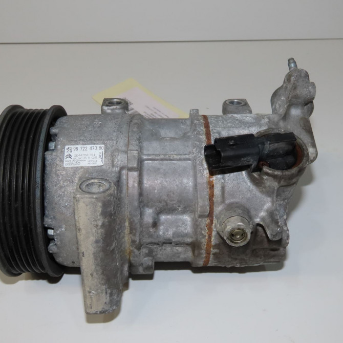 Compresseur air conditionne occasion PEUGEOT 208 208 Phase 1 2012-03-01->2015-09-30 1.2 VTI 82ch 9822184980 3