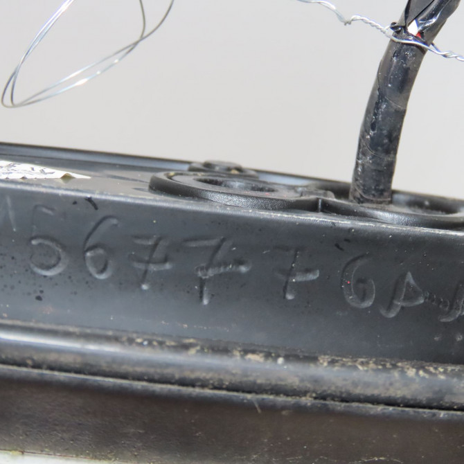 Retroviseur exterieur electrique droit occasion PEUGEOT 207 Phase 1 04-2006->06-2013 1.4i 75ch 8149ZH 5