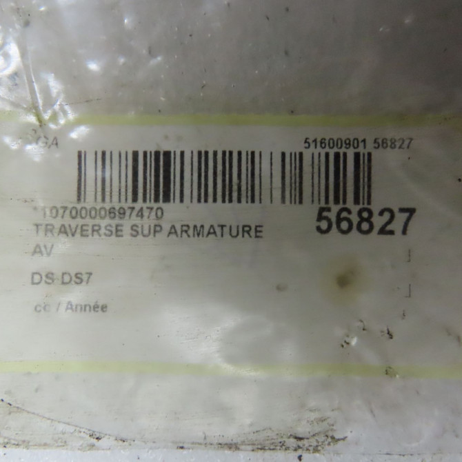 Traverse supérieure armature avant occasion DS DS7 9824055880 4