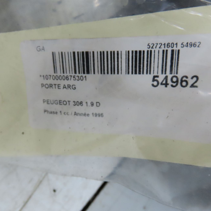 Porte arrière gauche occasion PEUGEOT 306 Phase 1 09-1994->03-1997 1.9 D 900693 4