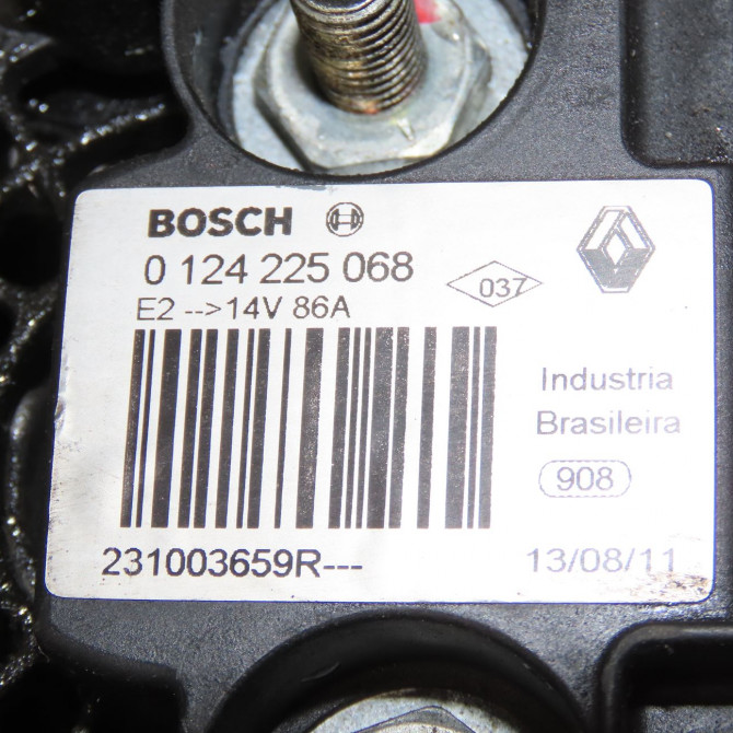 Alternateur occasion RENAULT TWINGO II Phase 2 12-2011->12-2014 1.2i 16v 75ch 8200519296 7