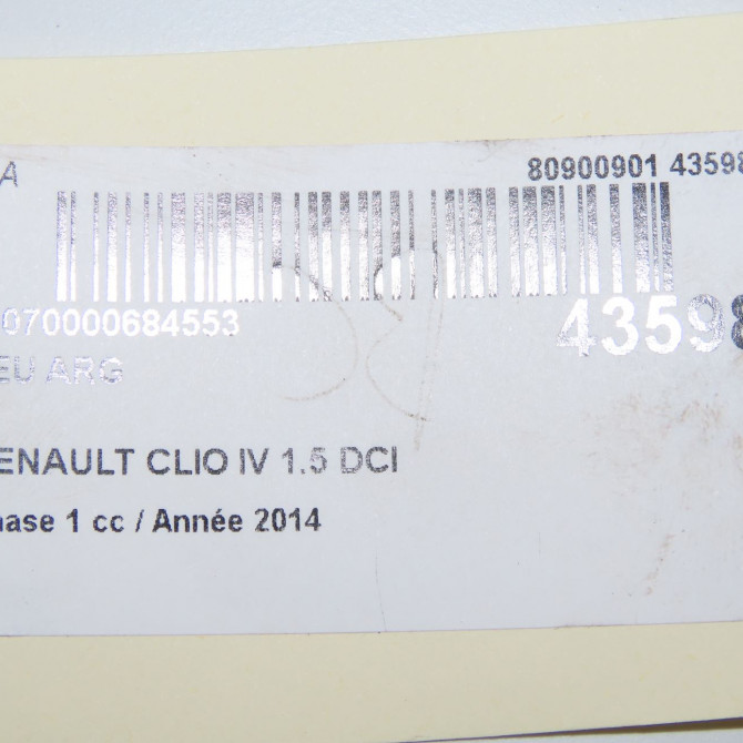 Feu arrière gauche occasion RENAULT CLIO IV Phase 1 07-2012->... 1.5 DCI 90ch 265554091R 5