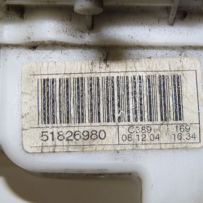 Serrure porte ard occasion FIAT PANDA II Phase 1 09-2003->12-2012 1.1i 51917892 4