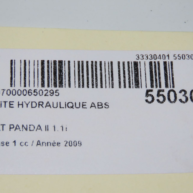 Unité hydraulique ABS occasion FIAT PANDA II Phase 1 09-2003->12-2012 1.1i 71748288 6