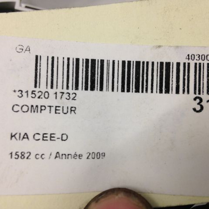 Compteur occasion KIA CEE D II Phase 1 09-2012->... 940241H011 4