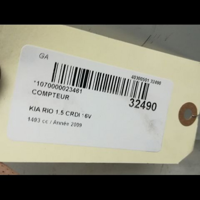 Compteur occasion KIA RIO II Phase 1 09-2005->11-2009 1.5 CRDI 940041G520 3
