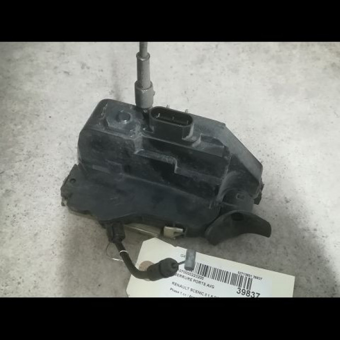 Serrure porte avg occasion RENAULT SCENIC II Phase 1 03-2004->09-2006 1.5 DCI 100ch 8200119122 3